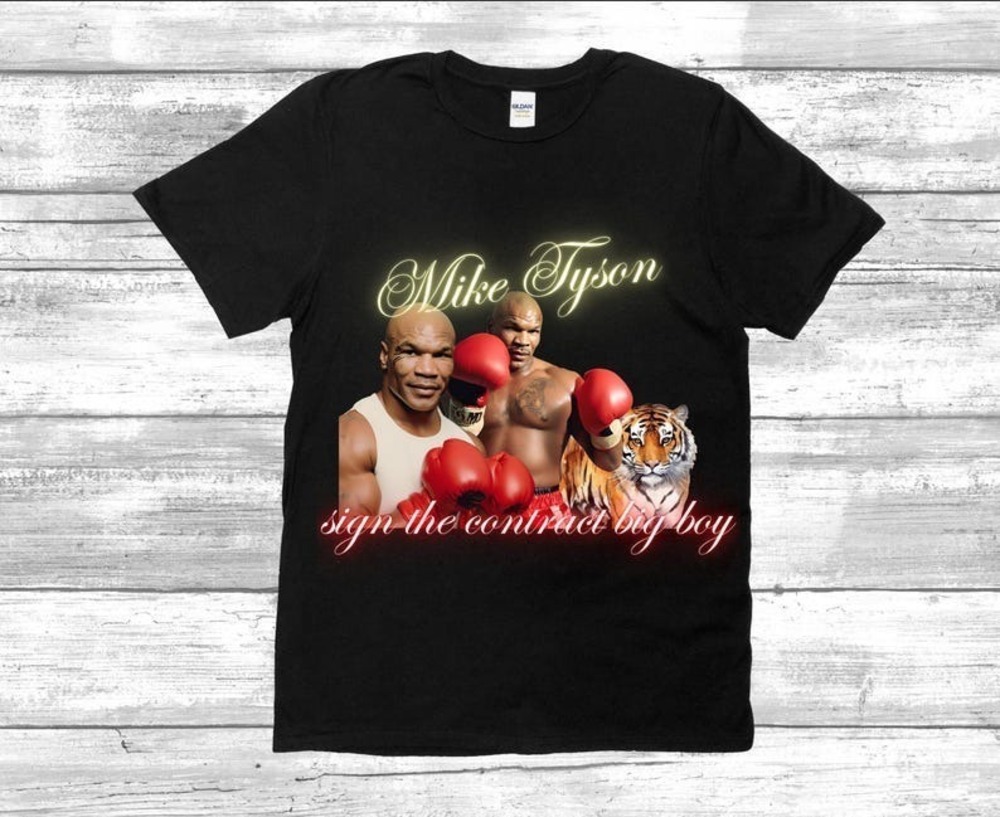 Mike Tyson Graphic Tee Design Jake Paul